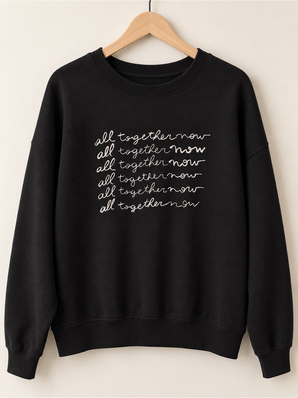 Anthropologie Maeve x Roomytown “All Together Now” Oversized Graphic Sweatshirt
